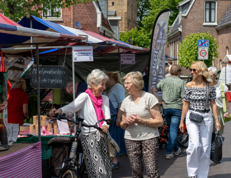 Boerenmarkt in mei  
