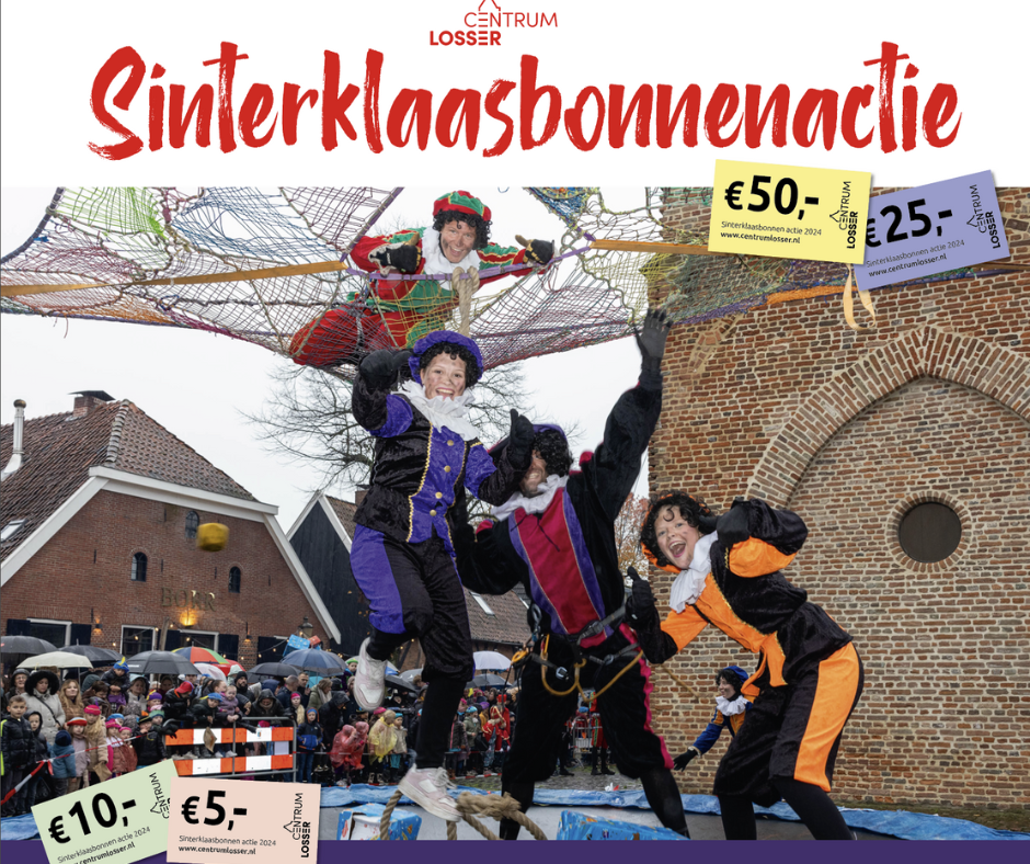 Start van de Sinterklaas-bonnenactie