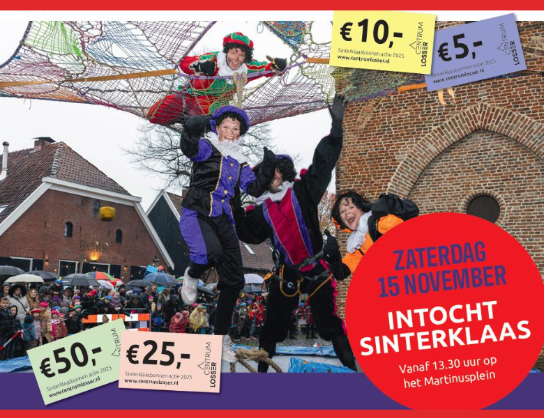 Start Sinterklaasbonnen