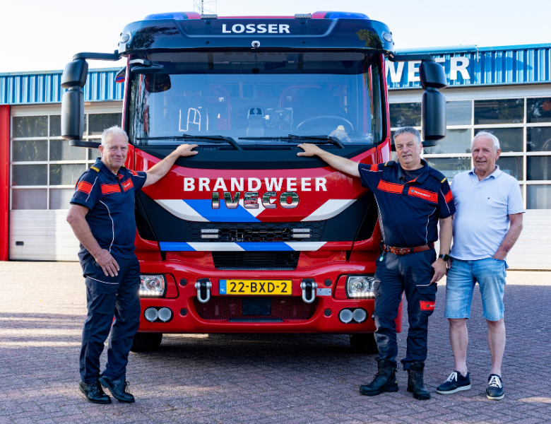 Brandweer bij Op Losse(r) Wielen